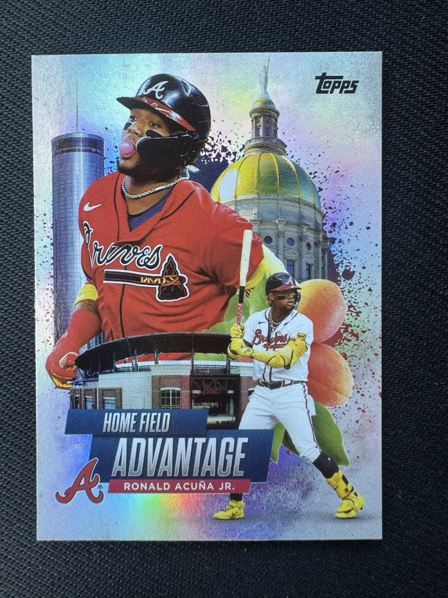 Ronald Acuna Jr 2025 Topps #HA-2 Homefield Advantage | eBay