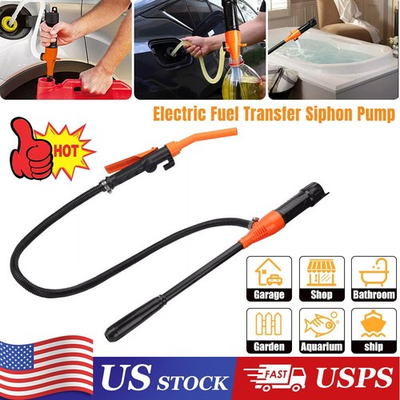 #ad Portable Powered Battery Liquid Transfer Pump 2.4 GPM for Gasoline Diesel Fuel $14.45