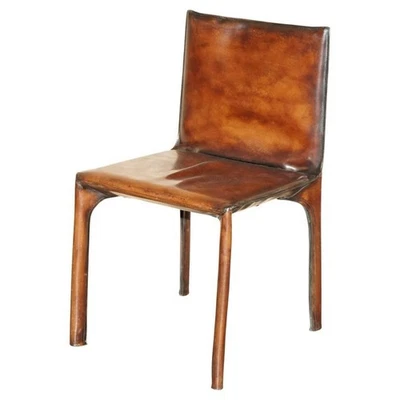LUXURY RESTORED 1977 MARIO BELLINI FOR MATTEO GRASSI CAB 412 DESK / DINING CHAIR - Image 1 of 4