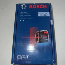 Bosch GLL 30 S Self-Leveling Cross-Line Laser