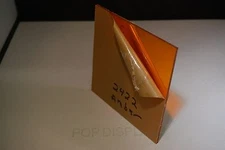   #2422 AMBER  ACRYLIC SHEET  1/8" x 1.5." x 1.5" POPDISPLAYS  SAMPLE
