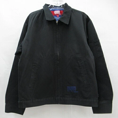 Veste de travail imprimée Supreme X Junya Watanabe 21AW noire taille S avec étiquettes