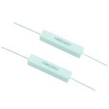 0r1 to 470r Axial 10W  Ceramic Wirewound Cement Power Resistor 