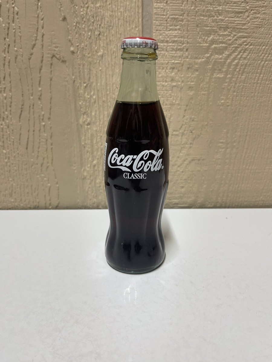 Coca Cola Bottle 1996 8oz Soda Full | eBay