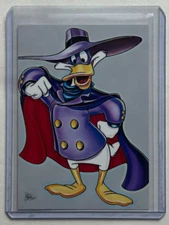 Darkwing Duck Limited Edition Artist Signed “Disney Icon” Trading Card 6/10