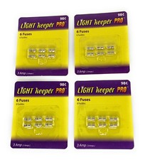Light Keeper Pro 3 Amp Fuses 4 Packs of 6 Fuses 24 Fuses Total 