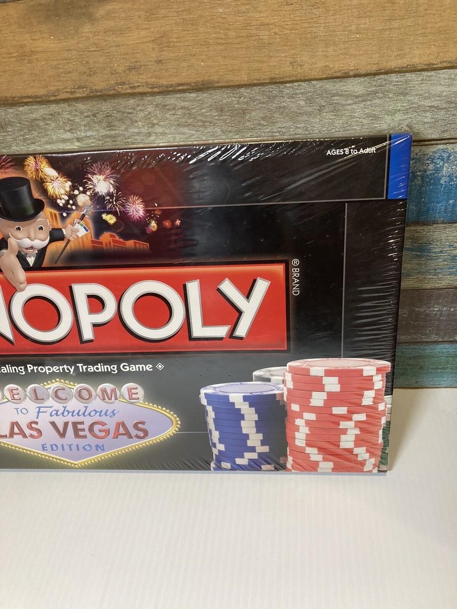 Monopoly Welcome to Fabulous Las Vegas Edition 2009 Game New