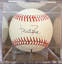 Aaron Boone Signed 2024 World Series Baseball Yankees COA Beckett #BR71318