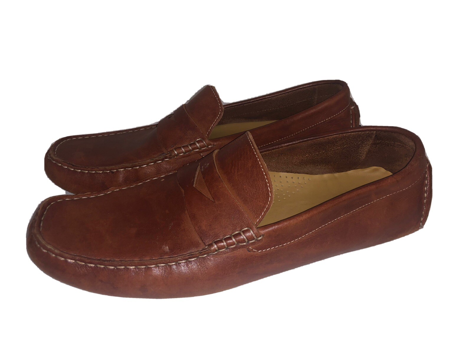 cole haan howland penny loafer tan