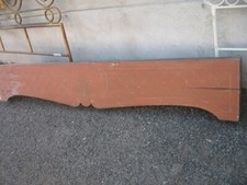 MANTOVANA PER TENDE-SOPRAPORTA LEGNO LACCATA VENEZIANA DECORI DIPINTI - LIBERTY