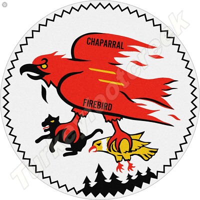 Chaparral Firebird Snowmobile 11.75'' Round Metal Sign
