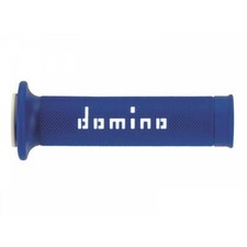 DOMINO Motorcycle Grips A010 BLUE WHITE A01041C4648B7-0