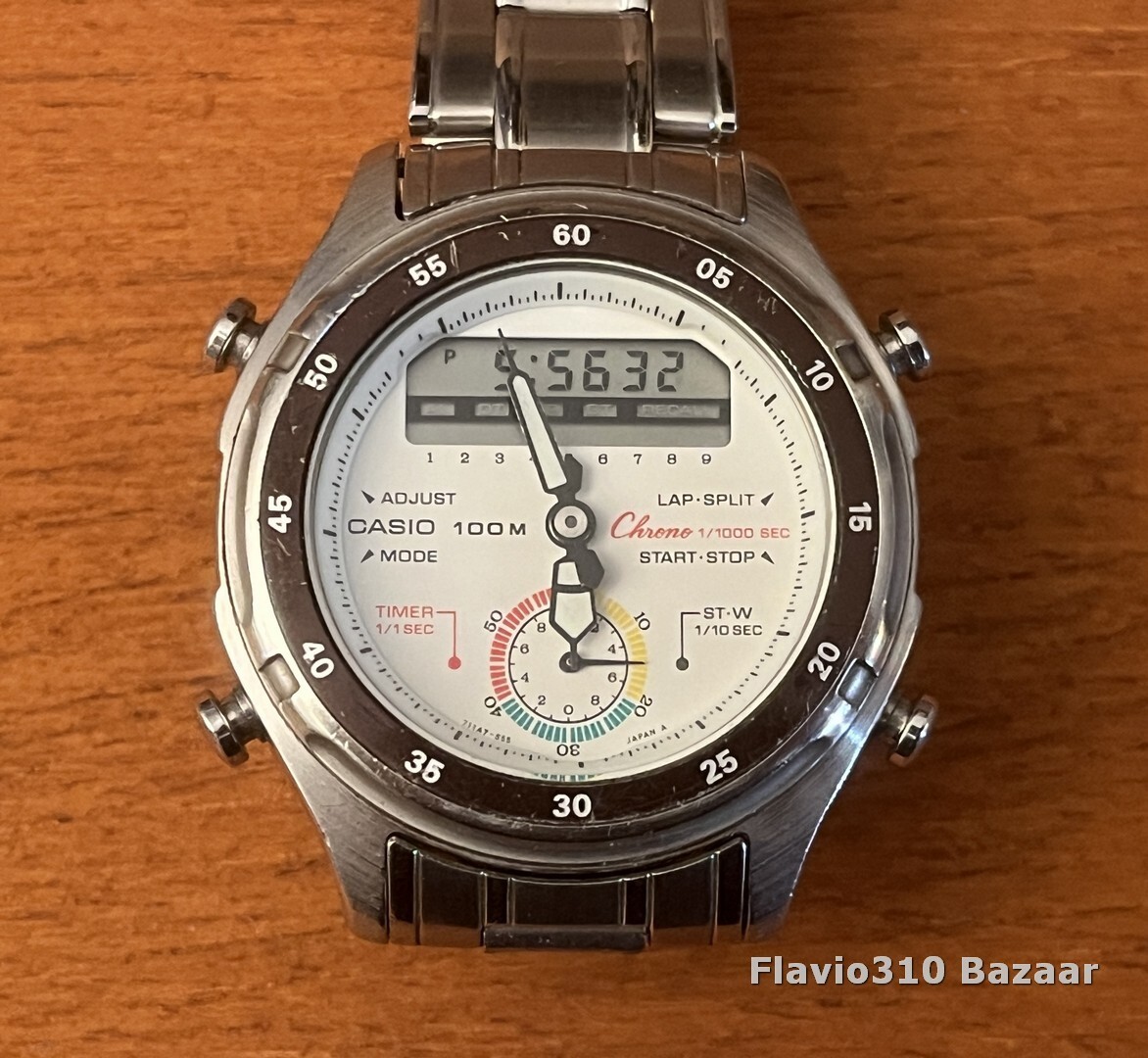 Very Rare All Original 1991 CASIO AW-600 (373) Chrono 1/1000 Very Rare All Original 1991 CASIO AW-600 (373) Chrono 1/1000