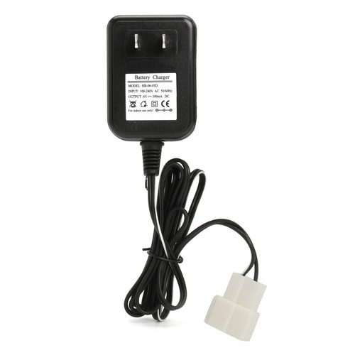 6V Akku Ladegerät DC 6 Volt Universal Adapter für Elektro Mitfahrauto Spielzeug Fahrrad - Bild 3 von 8