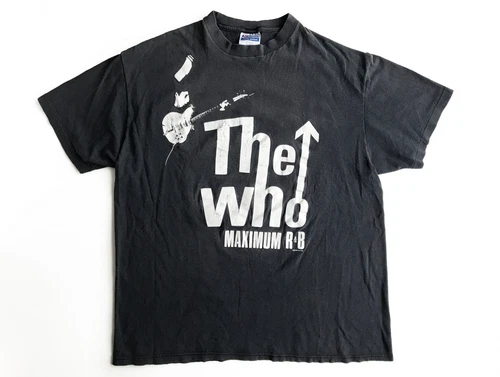 RARE The Who Vintage TShirt 80's Concert The Kids Are A 1980s vintage concert t-shirt, vintage, single stitch, B+ condition