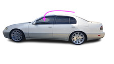 Fits: 1993-1997 Lexus GS300 4D Sedan Driver Front Left Door Window Glass/Bronze