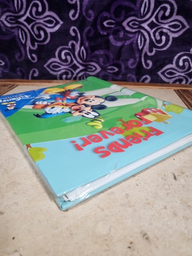 Disney Friends Forever Photo Album Holds 32 4x6 Photos Mickey Donald Goofy/cover - Picture 5 of 7