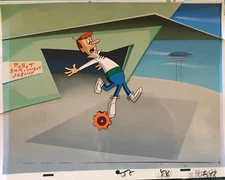 GEORGE JETSON Jetsons The Movie HANNA BARBERA FEATURE FILM PRODUCTION CEL 1990