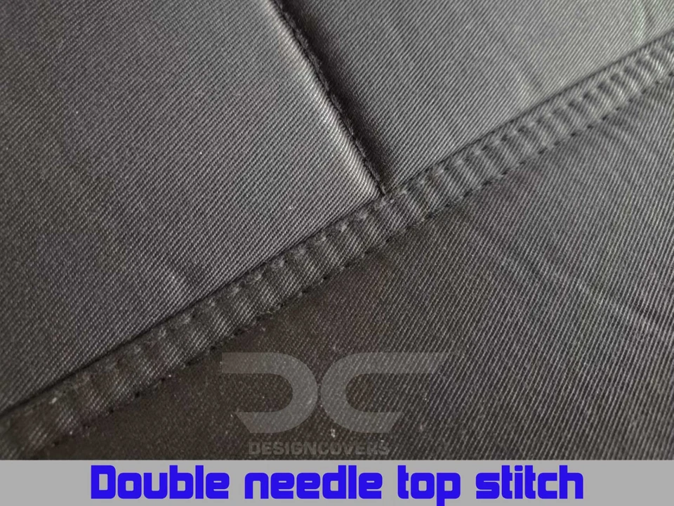 Fundas de asiento de coche algodón carbón macizo se adapta 98-03 FORD RANGER 60/40 respaldo alto Foto 4 de 4