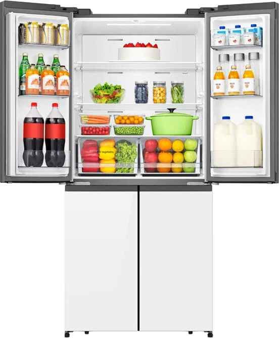 Hisense Frigorifero Americano Side by Side 483L Classe E No Frost Bianco RQ5P470 - Immagine 3 di 4