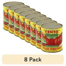 8 pack Cento Peeled Tomatoes, Italian Style, 28 Oz