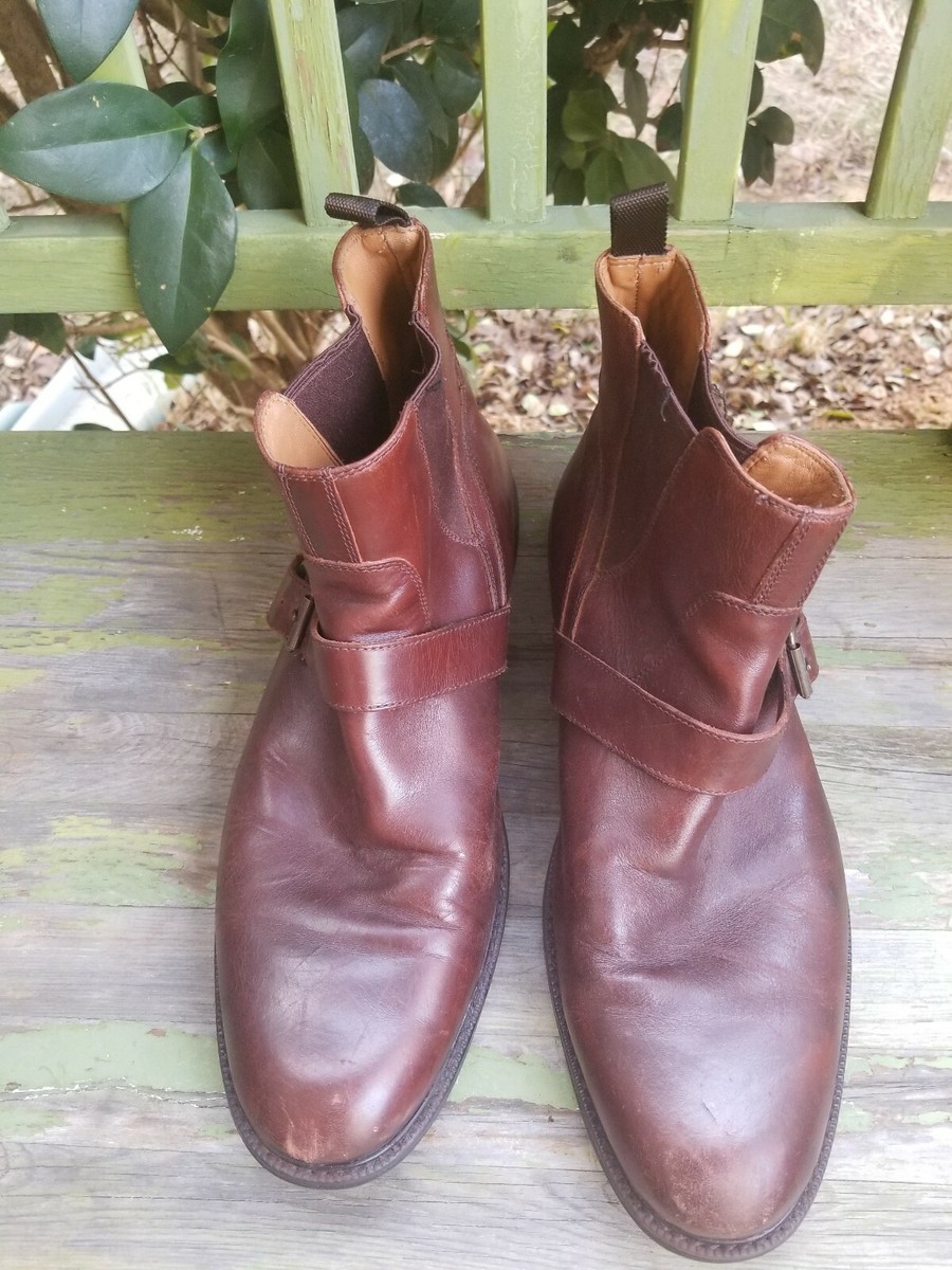 Johnston Murphy XC4 Waterproof Brown Sheepskin Leather Ankle  display picture 3
