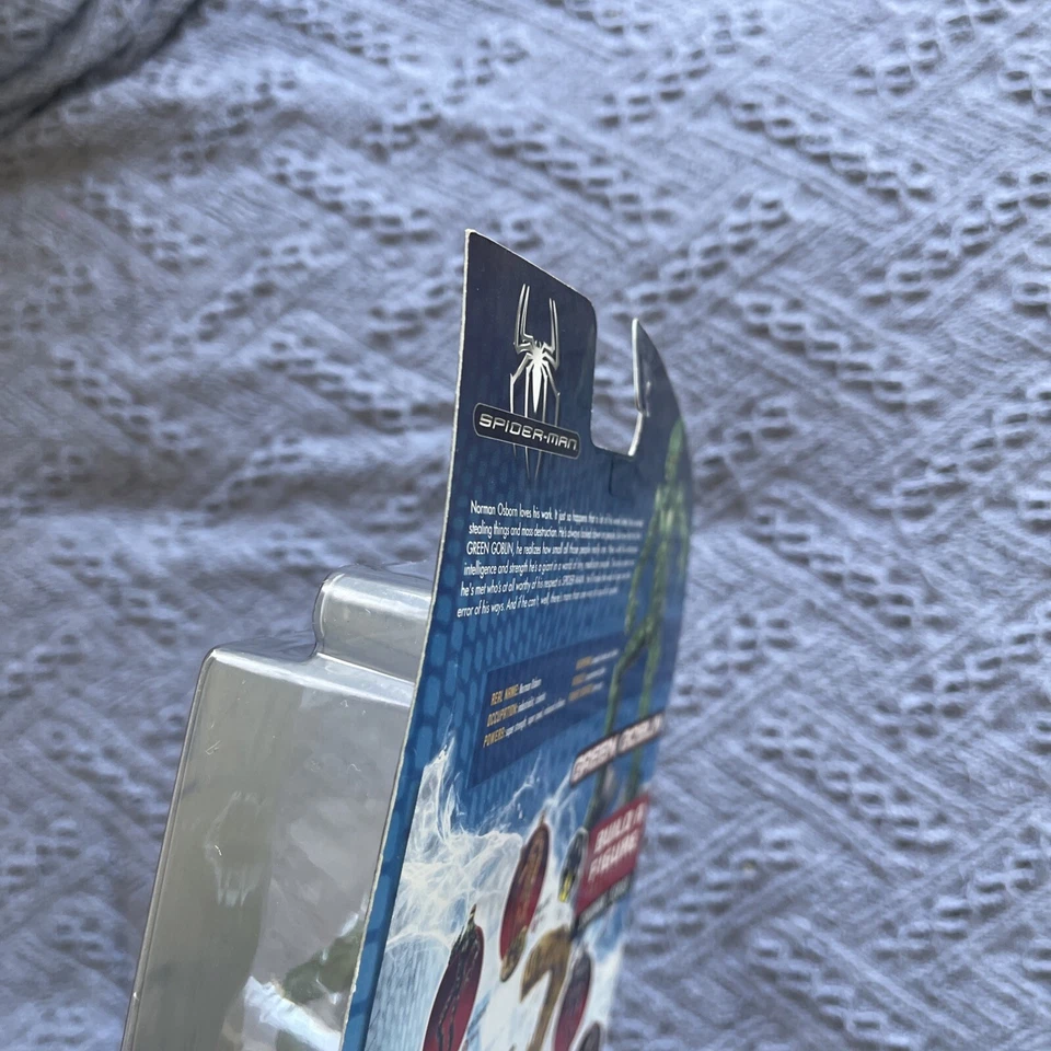 Spider-Man 3 Duende Verde Figura Construye Una Figura Conjunto Hombre de Arena BAF NUEVO EN CAJA Foto 3 de 4