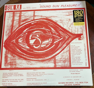 SUN RA - Sound Sun Pleasure ~ SATURN 512 | Recorded: 1970 | SEALED