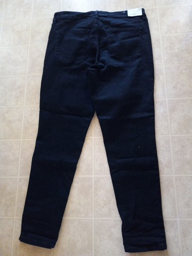 Jessica Simpson Ladies' High-Rise Skinny Jeans Black Size 14 29" Inseam NEW - Picture 4 of 4