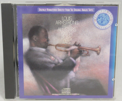 Louis Armstrong And His All Stars Satch Plays Fats Waller CD Remastered 1986