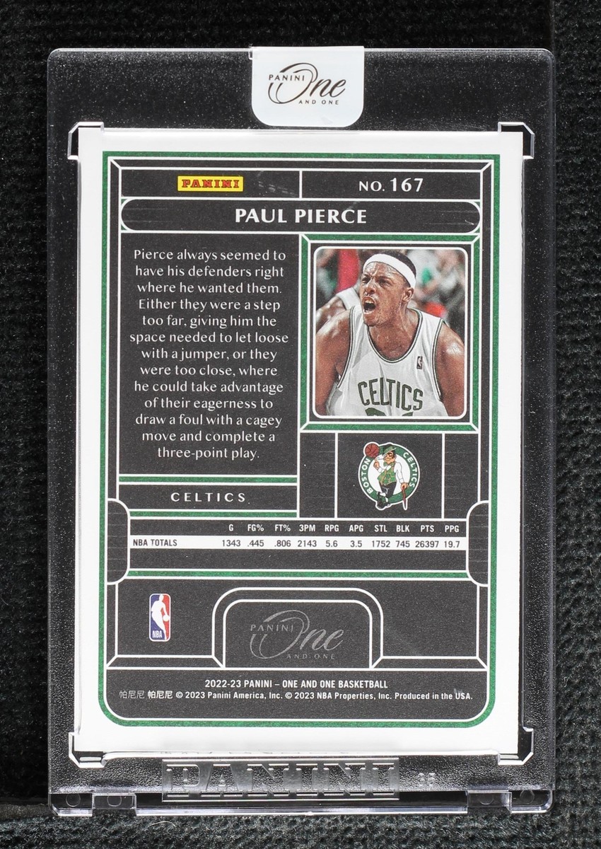2022-23 Panini One and One - Paul Pierce #167 for sale | eBay