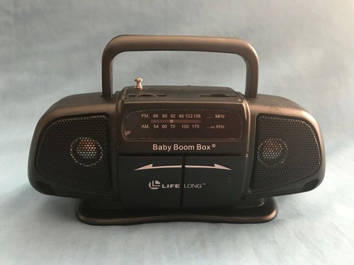 Used Vintage Lifelong Baby Boom Box AM/FM Battery Operated Portable ...