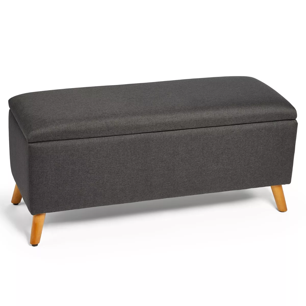 Gray on sale rectangle ottoman