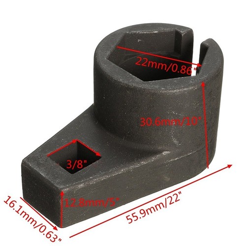 7PC O2 Oxygen Sensor Socket Thread Chaser Set O2 Sensor Wrench Removal Tool - Picture 13 of 15