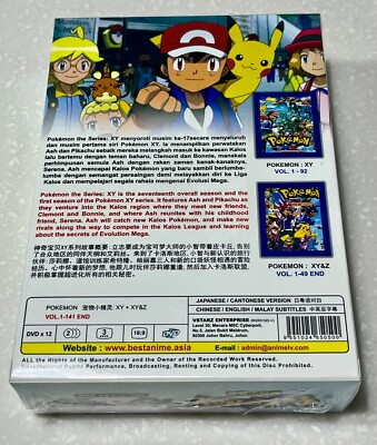 Pokemon XY + XY&Z (VOL.1 - 141 End) ~ English Subtitle ~ Factory