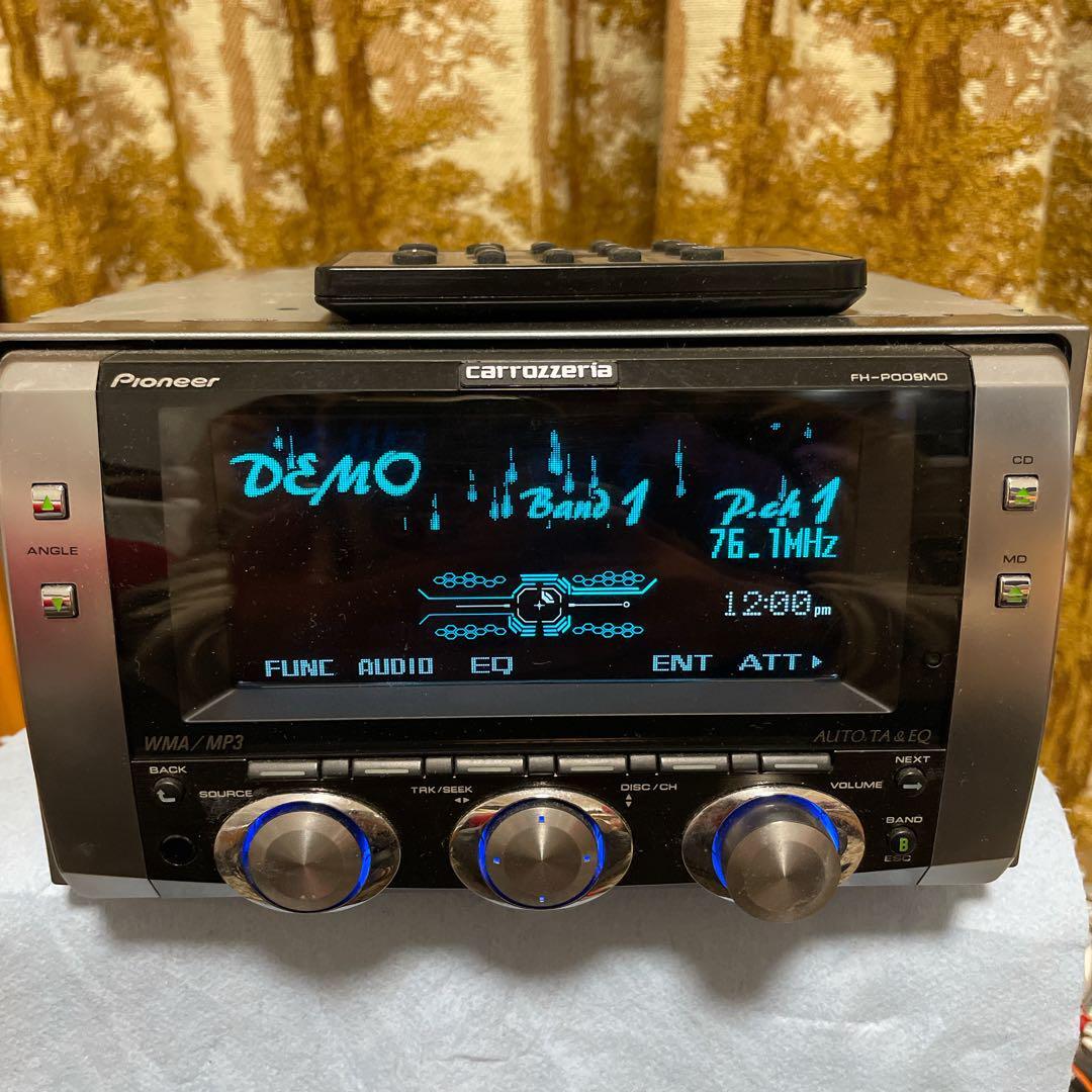 Carrozzeria FH-P009MD Pioneer Bluetooth 2Din Car Audio CD MD JDM 