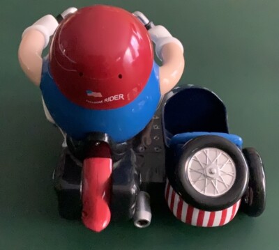 🔥M&M's Red White and Blue Motorcycle Candy Dispenser🔥 | eBay