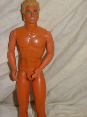 Mattel Malaysia 1968 Ken Barbie Doll No clothes Doll Only