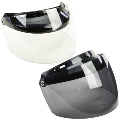 GMax GM2 Motorcycle Helmet 3 Snap Flip Up Replacement Face Shield | eBay