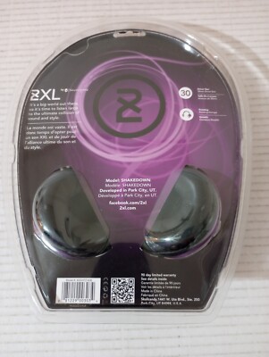 2XL Skullcandy Shakedown Full Suspension Headband Purple Headphones X5SHFZ-826
