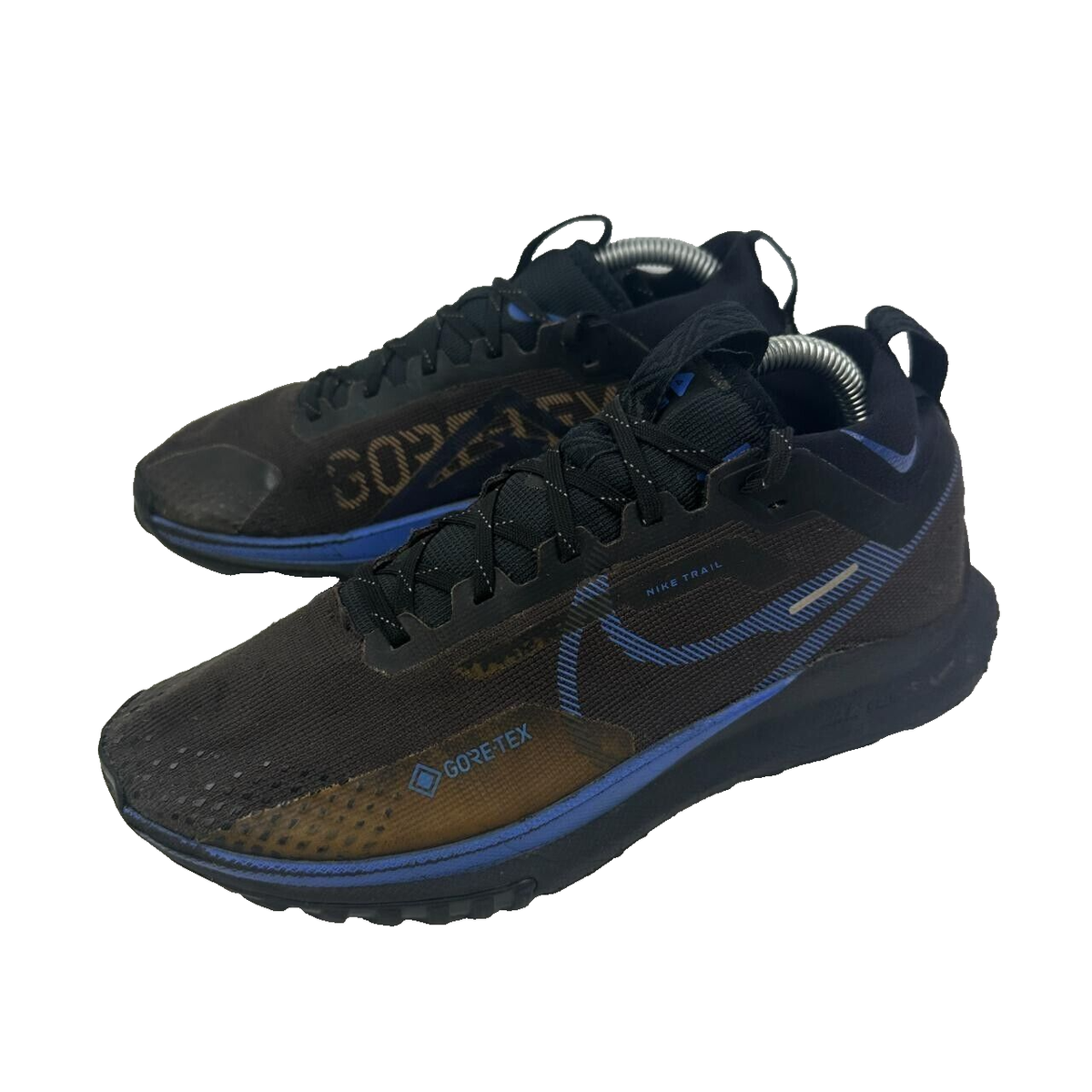 Nike Pegasus Trail GTX Goretex Velvet Brown Blue Mens Running Shoes Size  UK