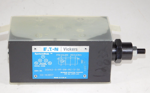 New Eaton Vickers DGMX2-5-PP-BW-RC-S-30 Hydraulic Pressure Reducing Valve USA