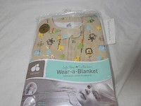 Just Born Cotton Wear-a-blanket Hippo Monkey Lion 6-12 Months Medium Tan Just Born Cotton Wear-a-blanket Hippo Monkey Lion 6-12 Months Medium Tan