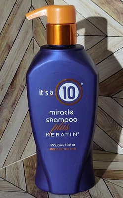 it's a 10 Miracle Shampoo Plus Keratin ~ Full Size 295.7 ml / 10 fl oz ~ NEW