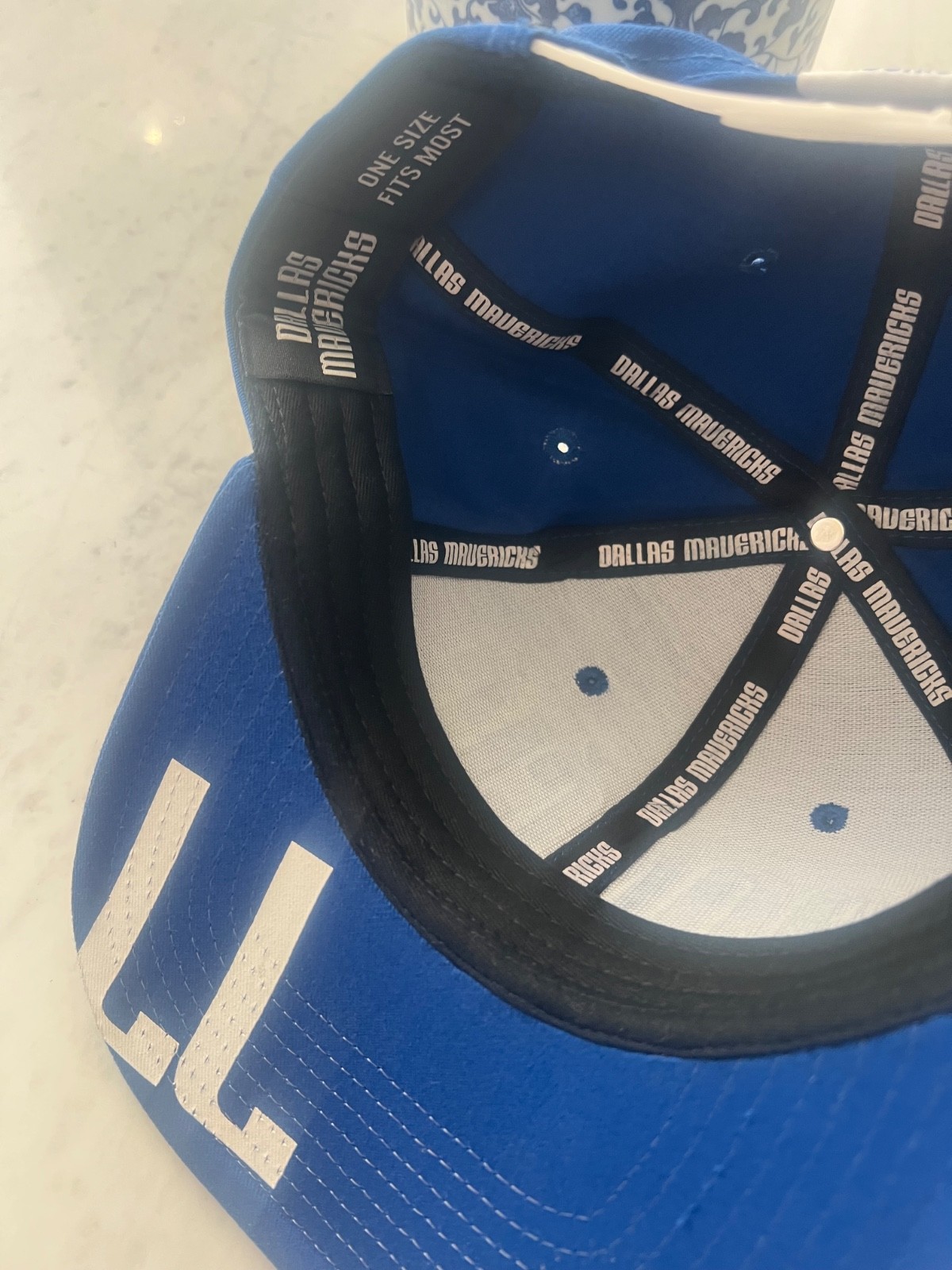 Dallas Mavericks Luca Dončić Already Design Co SnapBack Cap Hat Blue #77