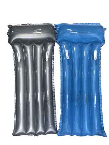Maxi Matratze blau/silber mit Griffen, 188x89cm, 1 Stück