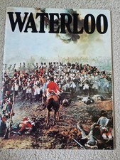 WATERLOO - ORIGINAL MOVIE SOUVENIR PROGRAMME BOOK - ROD STEIGER