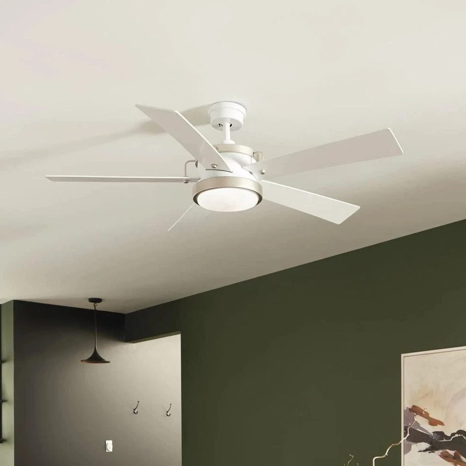 Kichler Lighting 330045WH Salvo 56 inch White Ceiling Fan - Image 4 of 4