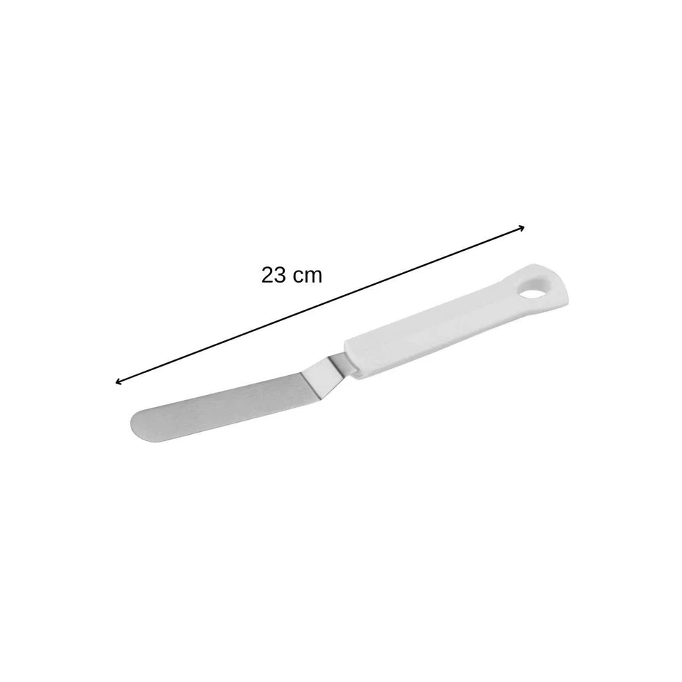 Dr. Oetker 1658 – Spatola angolare, Acciaio Inox, Argento, 5 x 5 x 2 cm lJXB - Immagine 3 di 4