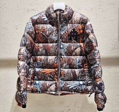 Chrome Hearts Nylon Daunenjacke mehrfarbig D19IGM6C 153477858